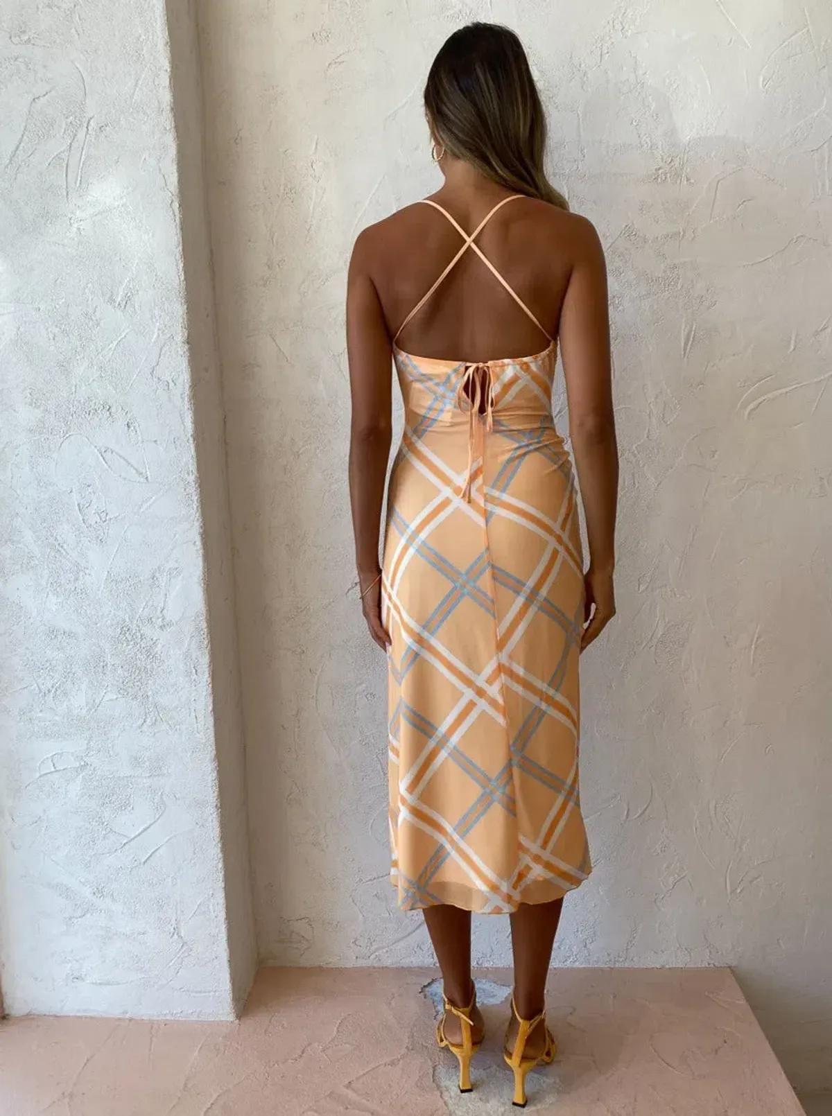 Hansen and Gretel Charliza Dress in Tangelo Size S / AU 8 - Image 2