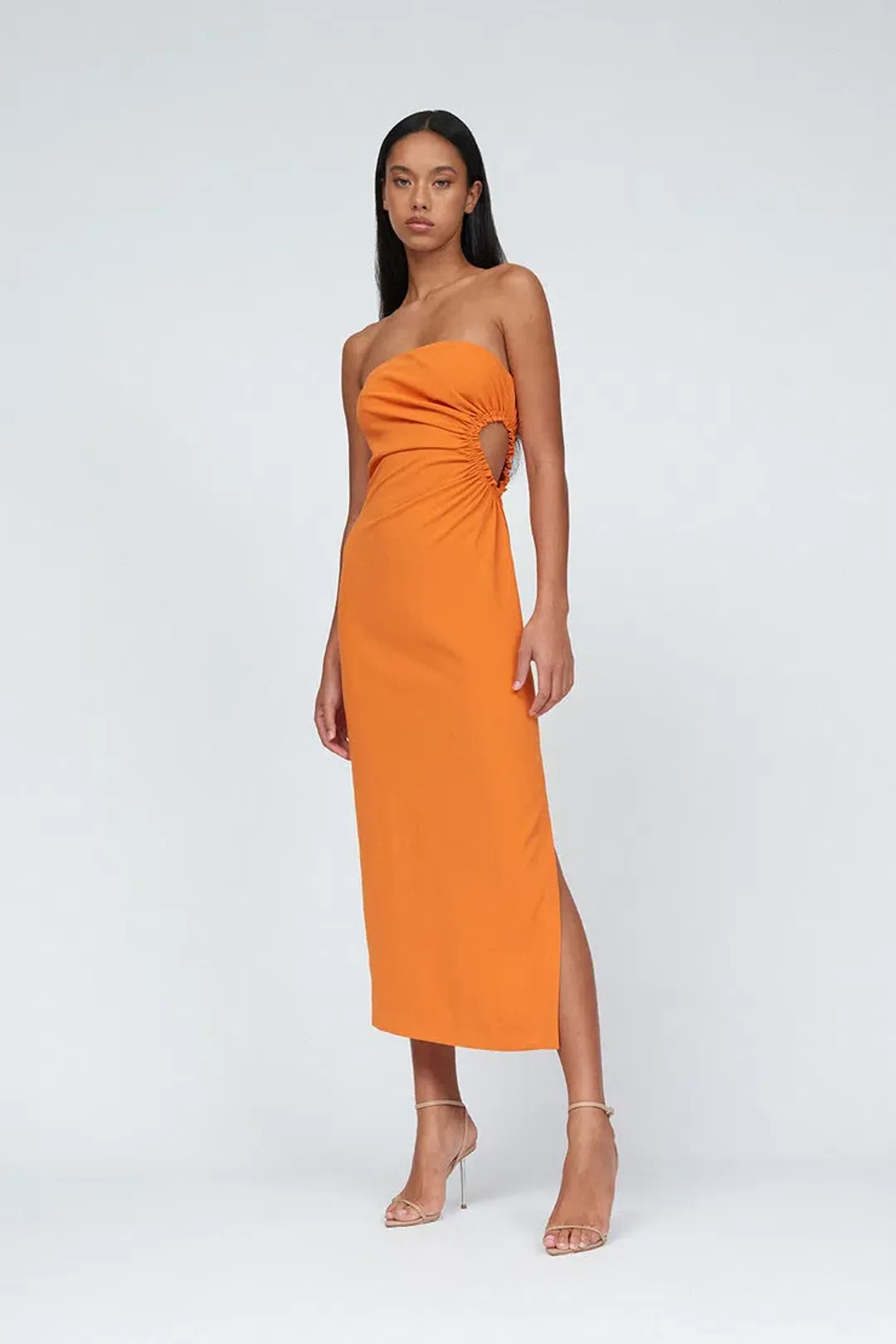 By Johnny Selena Dress Mandarin Size 10 for rent on The Volte - main image