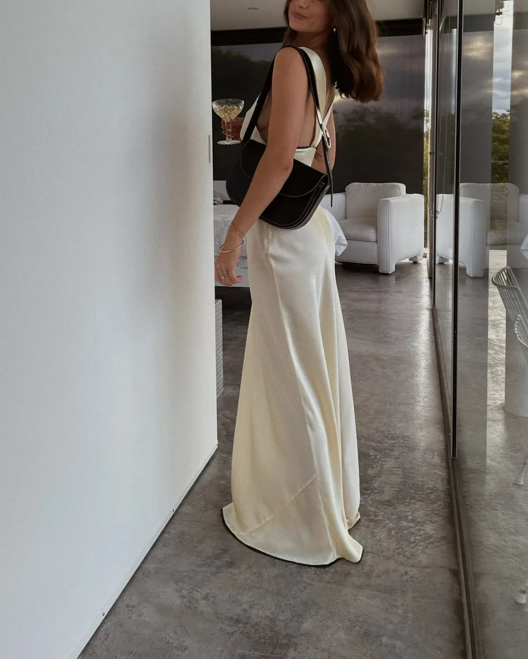 Sir The Label Aries Cut Out Gown Yellow Size 8 for rent on The Volte - main image