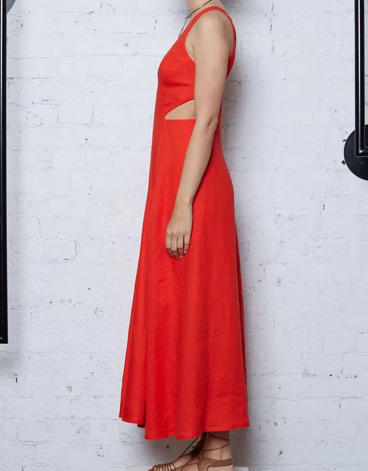 Kitx Faithful Love Midi Dress Red Size 8 / S - Image 3