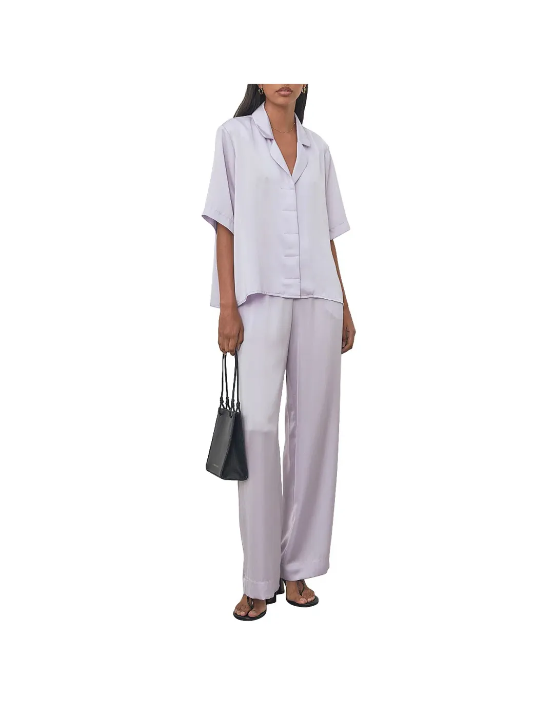 Viktoria & Woods Odyssey Shirt and Pilot Pants Purple Size AU 8 for rent on The Volte - main image