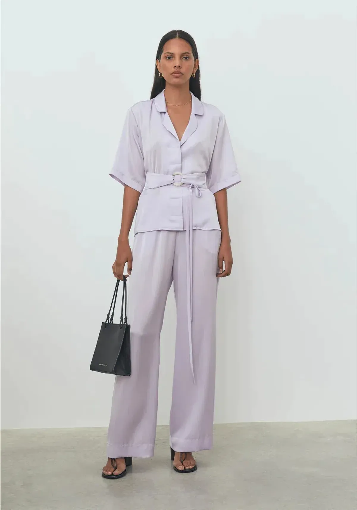 Viktoria & Woods Odyssey Shirt and Pilot Pants Purple Size AU 8 - Image 1