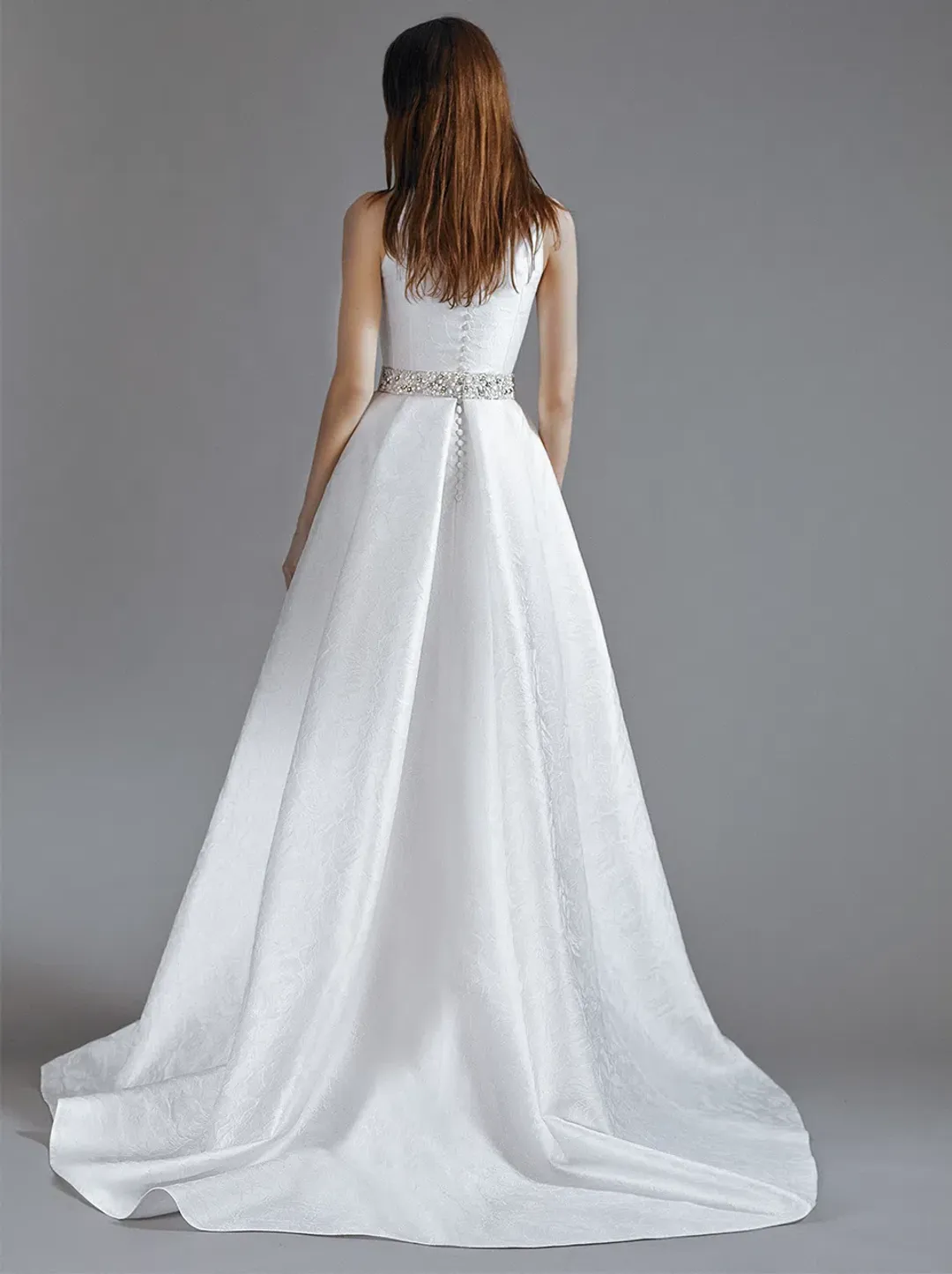 Galia Lahav Ellie Designer Wedding Dress White Size 10 for rent on The Volte - main image