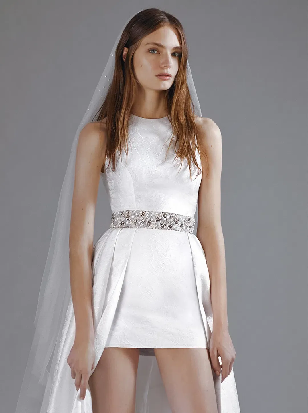 Galia Lahav Ellie Designer Wedding Dress White Size 10 for rent on The Volte - main image