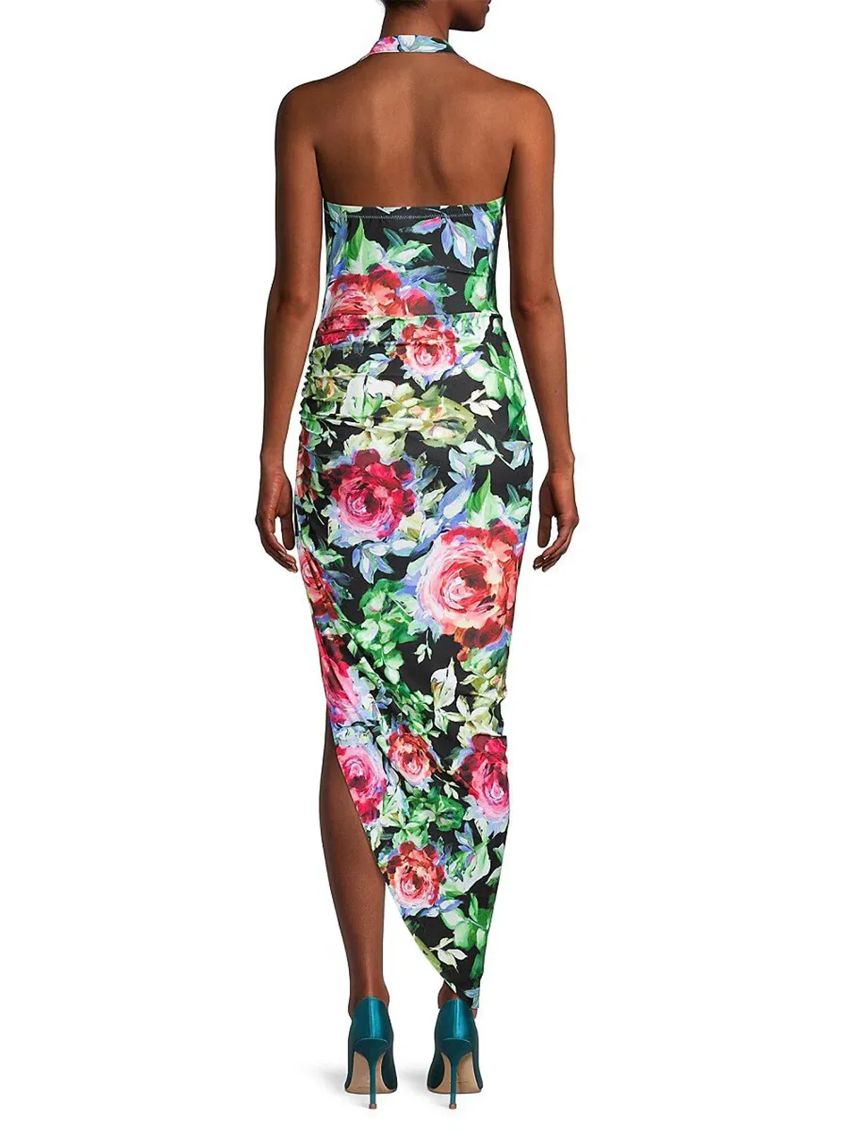 Norma Kamali Cayla Dress in Floral Print Size 8 - Image 3