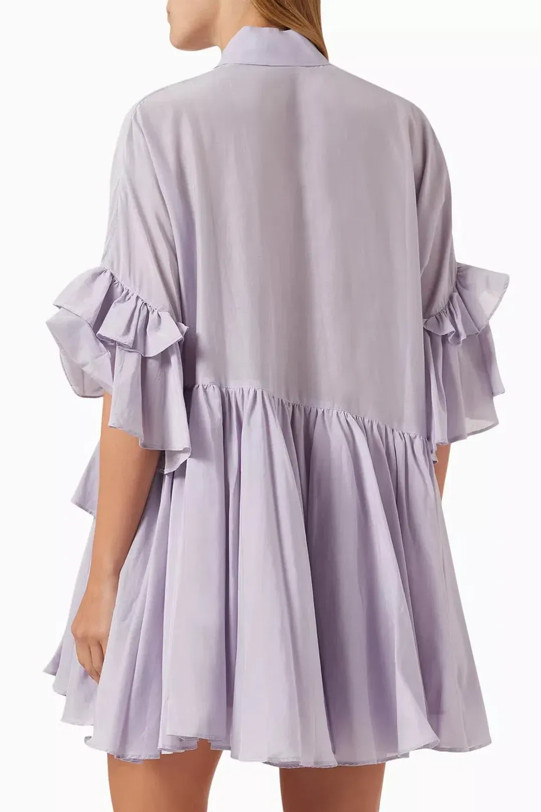 Morton Mac Margrit Dress Purple Size 10 for rent on The Volte - main image