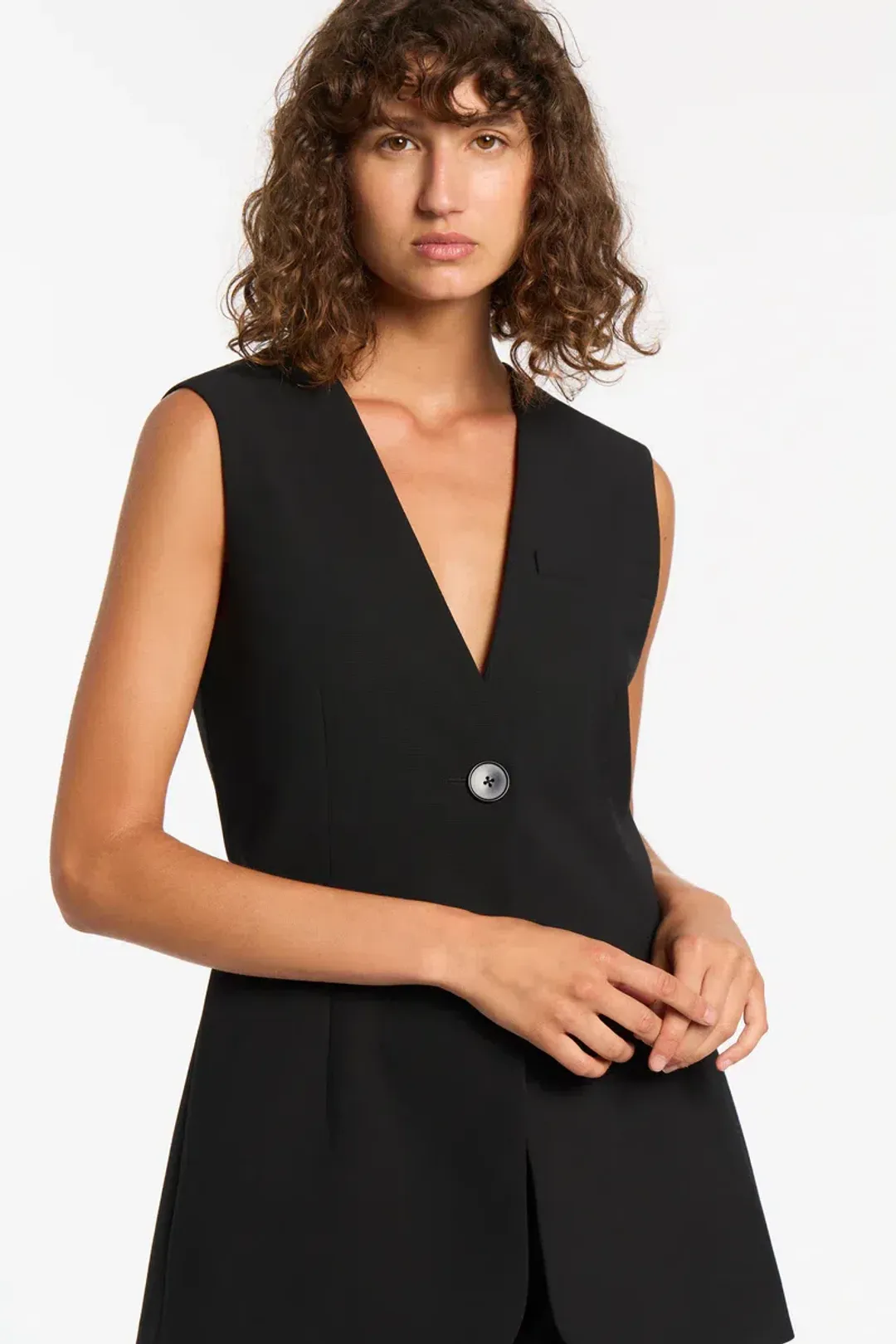 Sir the Label Leni Structured Vest Size 6/XS for rent on The Volte - main image