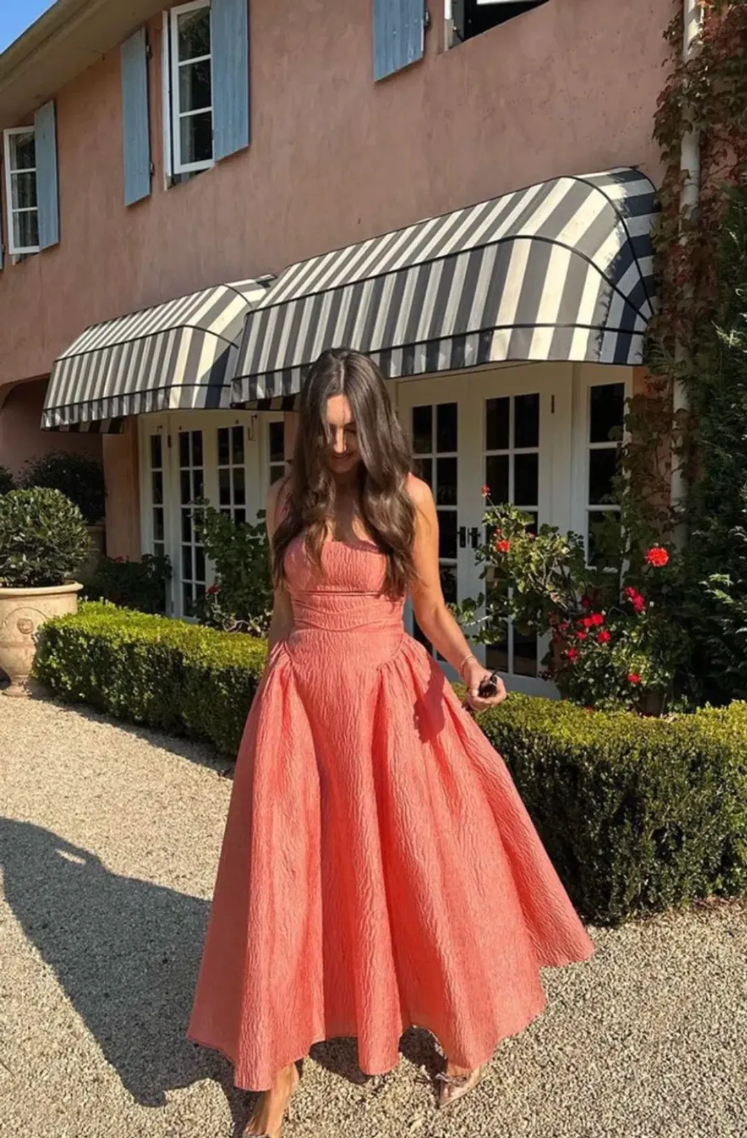 Rachel Gilbert Sophy Strap Dress in Pink Size 6 for rent on The Volte - main image