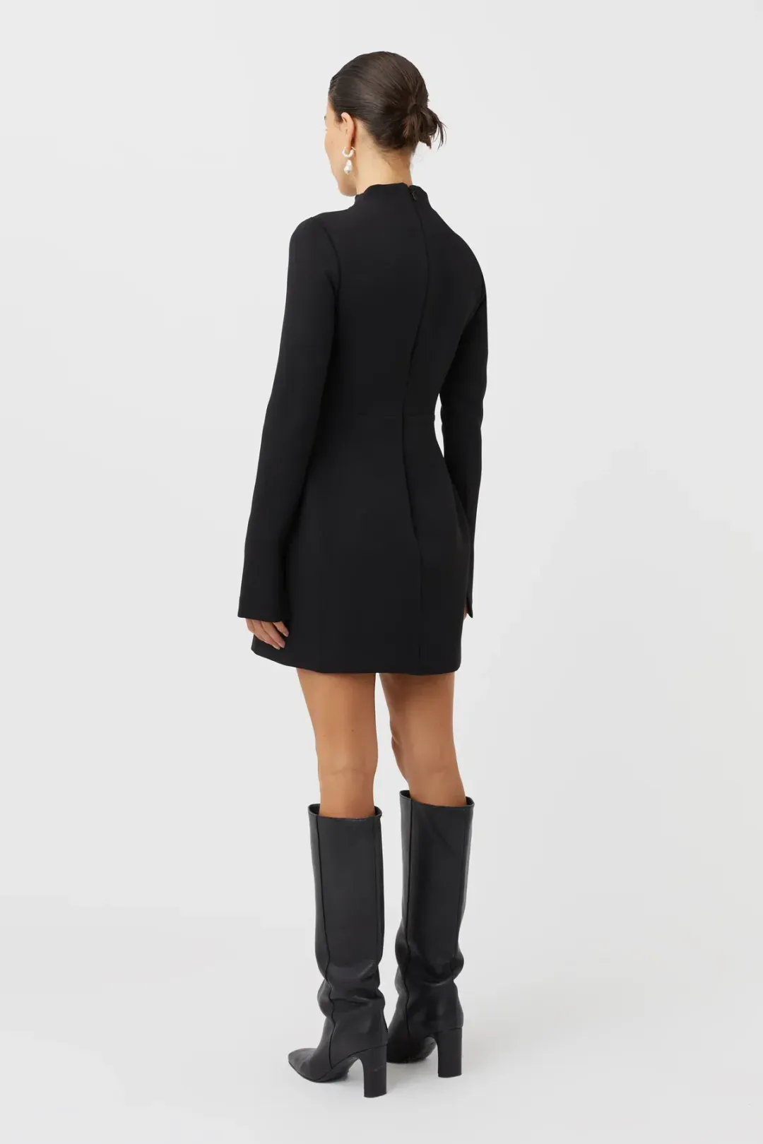 Camilla and Marc Gordon Mini Dress Black Size 6  for rent on The Volte - main image