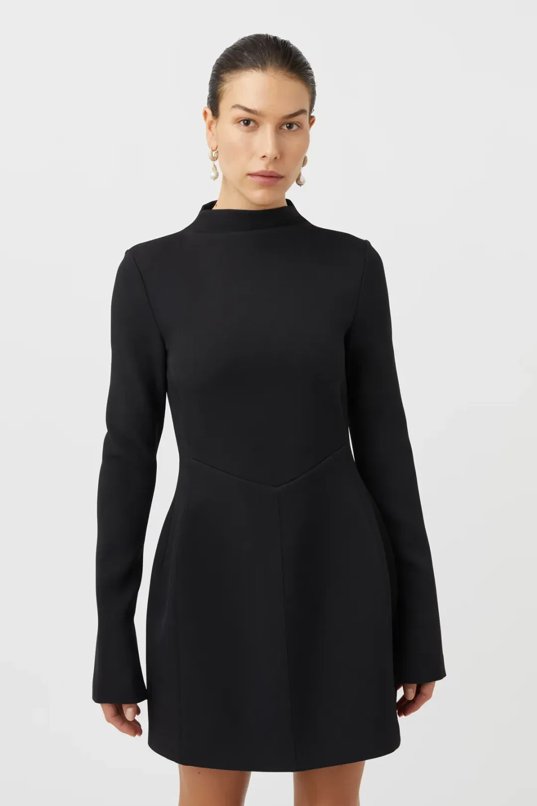 Camilla and Marc Gordon Mini Dress Black Size 6  for rent on The Volte - main image