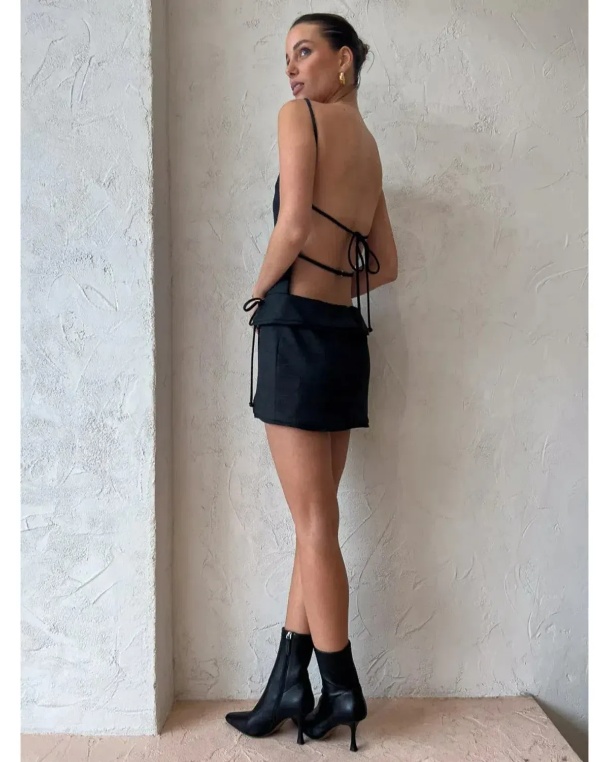 Bec & Bridge Tali Belted Dress in Check Size AU 8 - Image 3