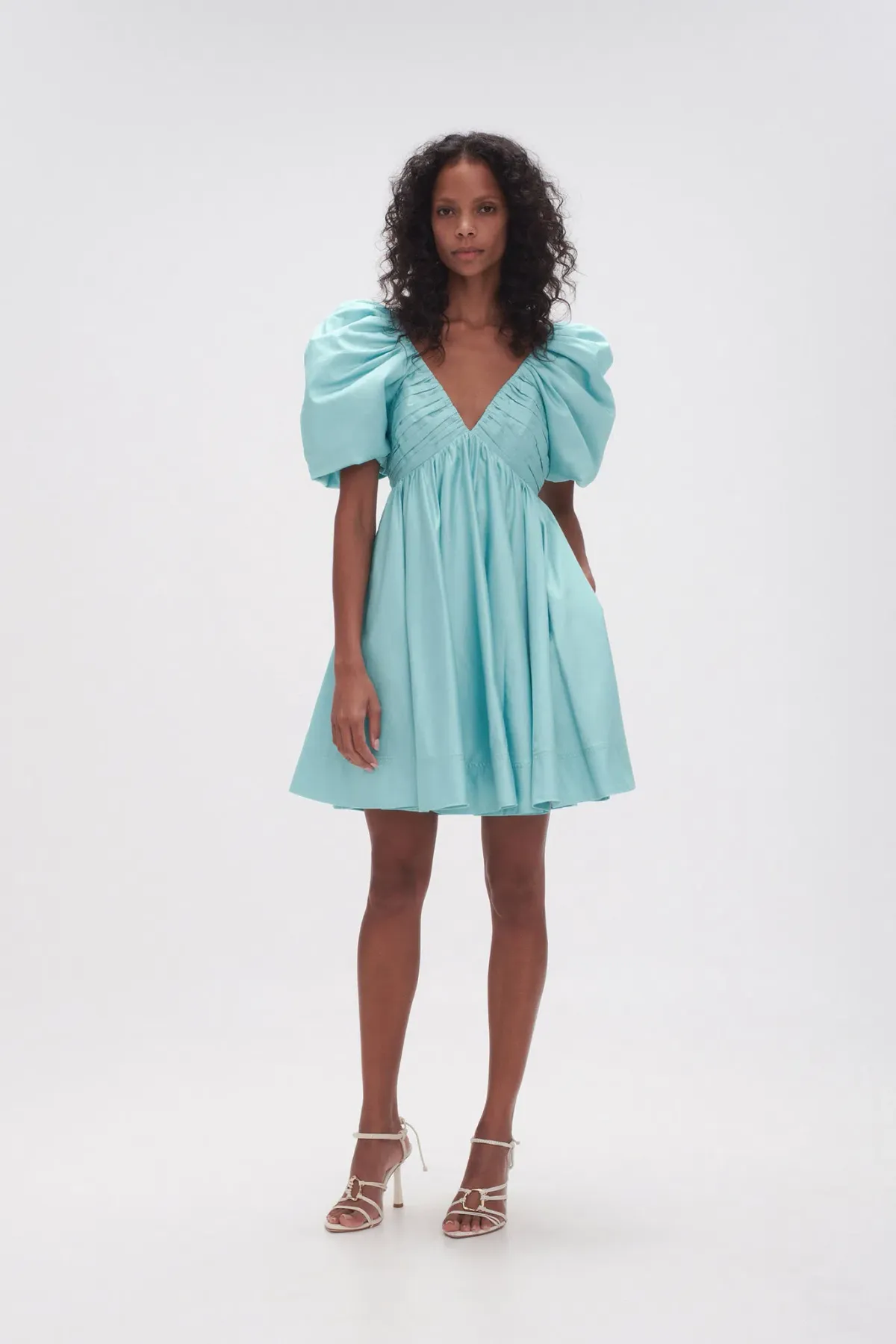 Aje Gabrielle mini Spearmint Blue Size 6 - Image 1