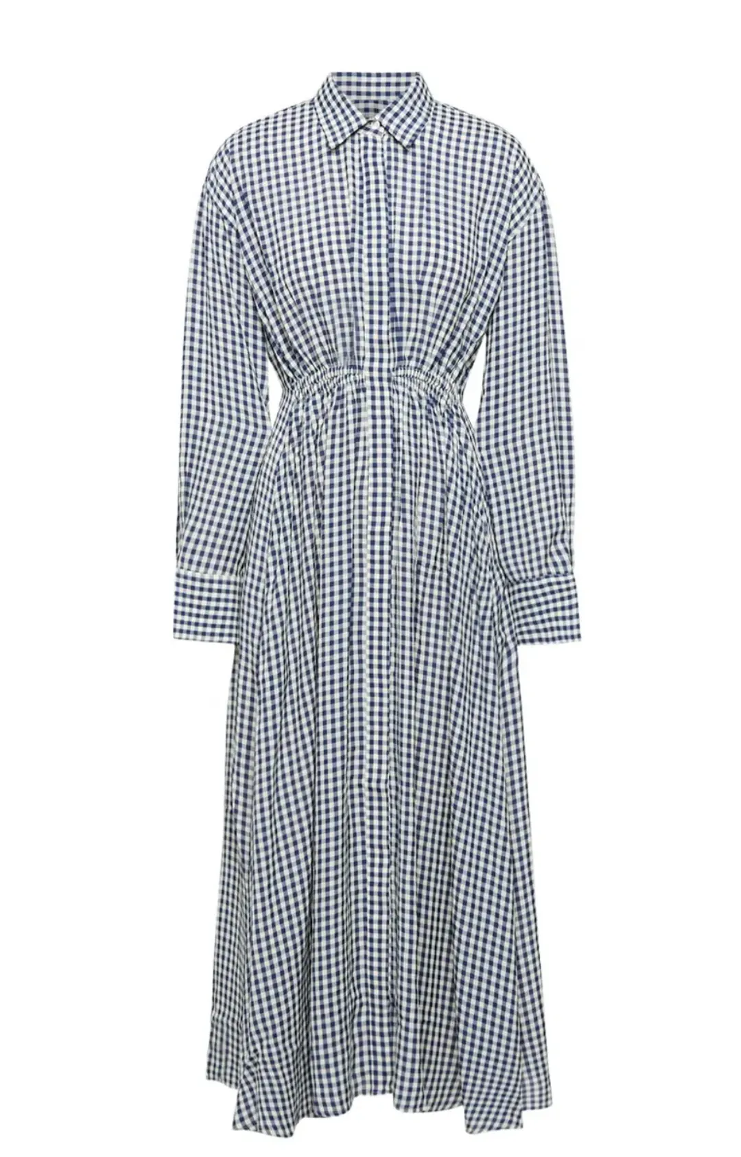 Scanlan Theodore Gingham Shirtdress Print Size 8  for rent on The Volte - main image