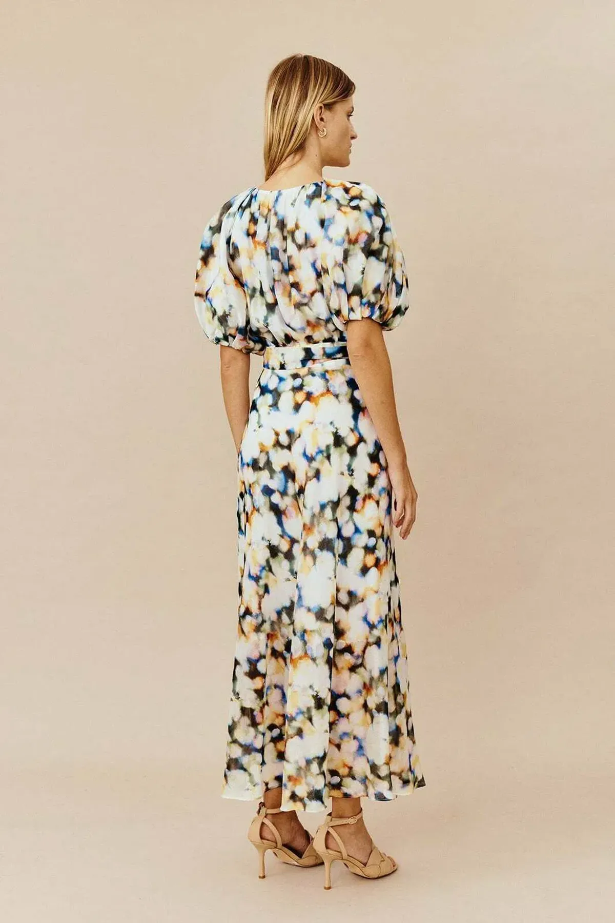 Ginger and Smart Lumiere Wrap Dress Lumiere Multi Print Size 8 - Image 2