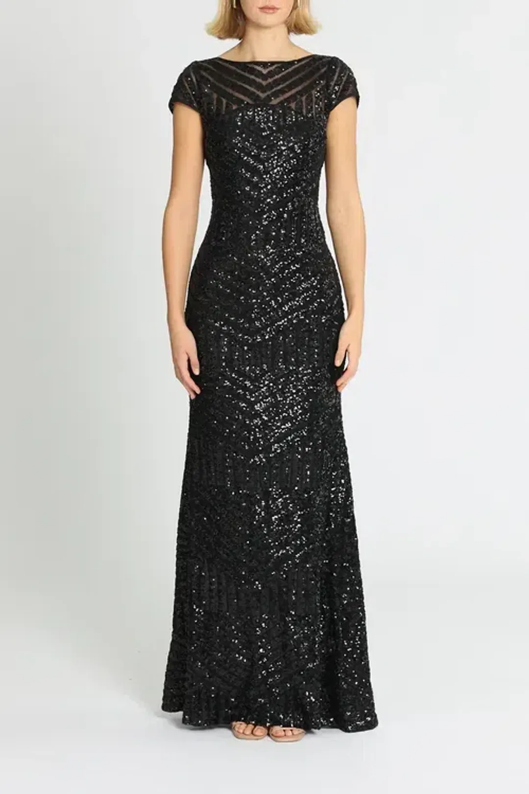 L'amour Grace Gown Black Size 14 for rent on The Volte - main image