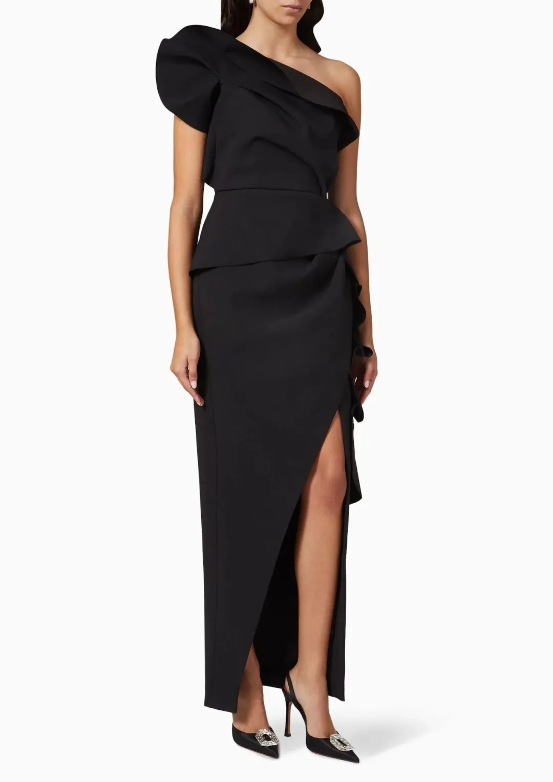 Rachel Gilbert Aurora Gown Black Size 3 / AU 12 for rent on The Volte - main image