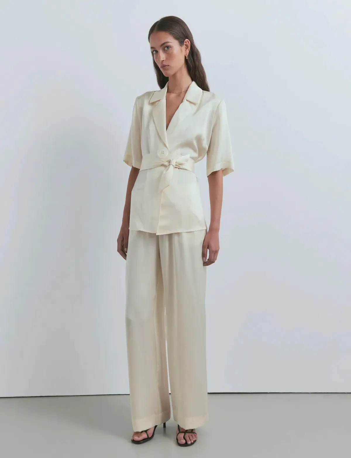 Viktoria and Woods Chorus Shirt and Pilot Pants Set Butter Size AU 12 - Image 1