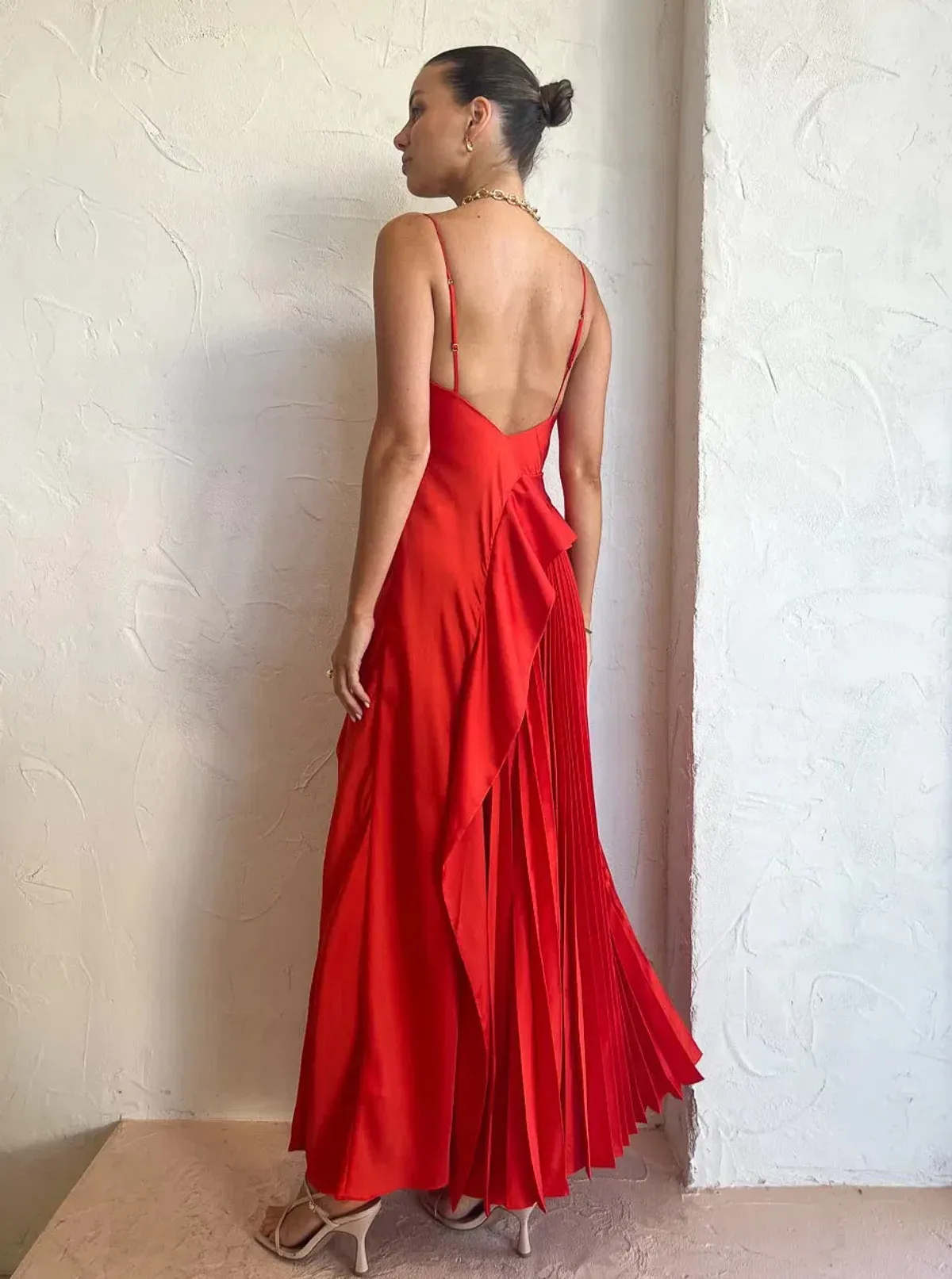 Acler OSullivan Dress in Scarlet Size 10 - Image 5