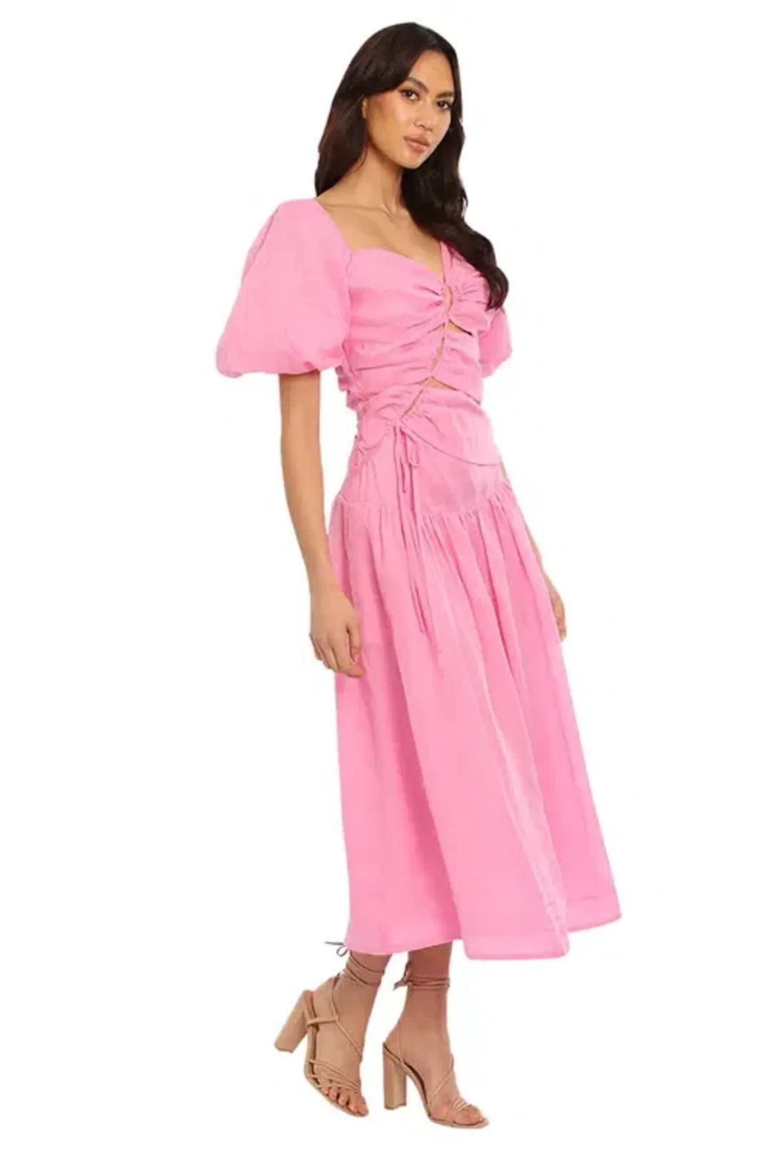 Nicholas Wren Dress Pink Size 14 for rent on The Volte - main image