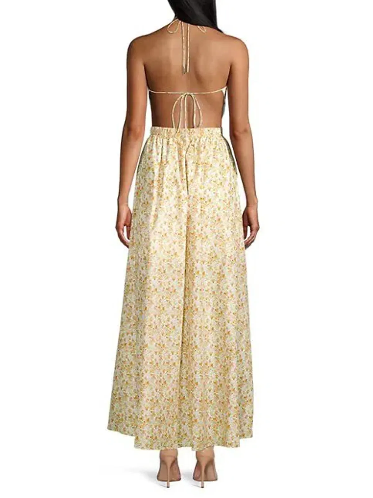 Significant Other Cara Dress Print Yellow Size 12 - Image 2