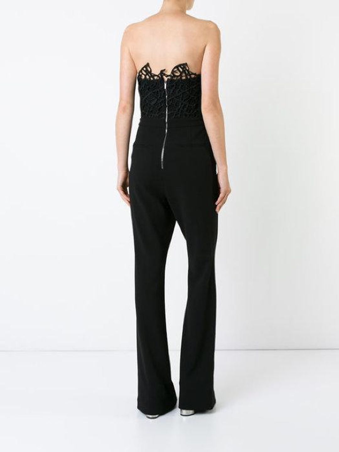 Rebecca Valance Sophia Lace Jumpsuit for rent on The Volte - main image