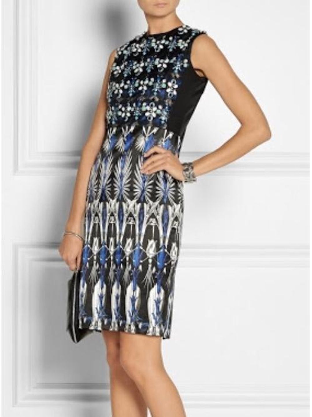 Biyan Lorelei embellished silk blend Dress Size 12 for rent on The Volte - main image