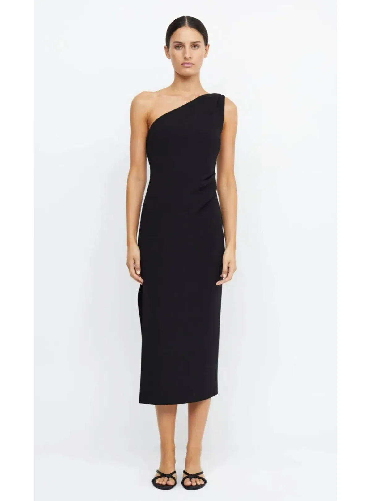 Bec & Bridge Be Mine Asym Dress Black Size AU 6  - Image 1