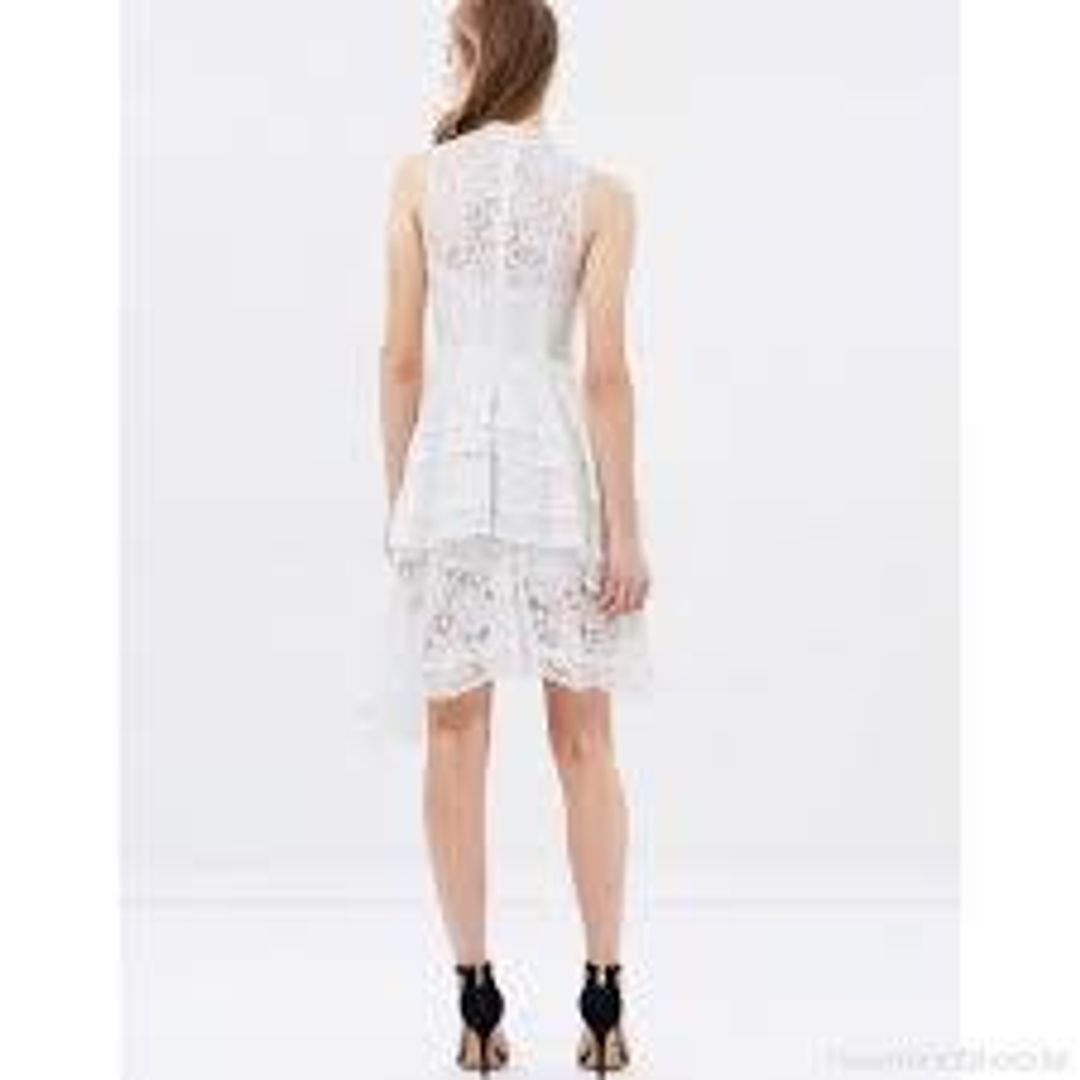 Keepsake The Label -Star Cross Lace Ivory Dress Size 10 for rent on The Volte - main image