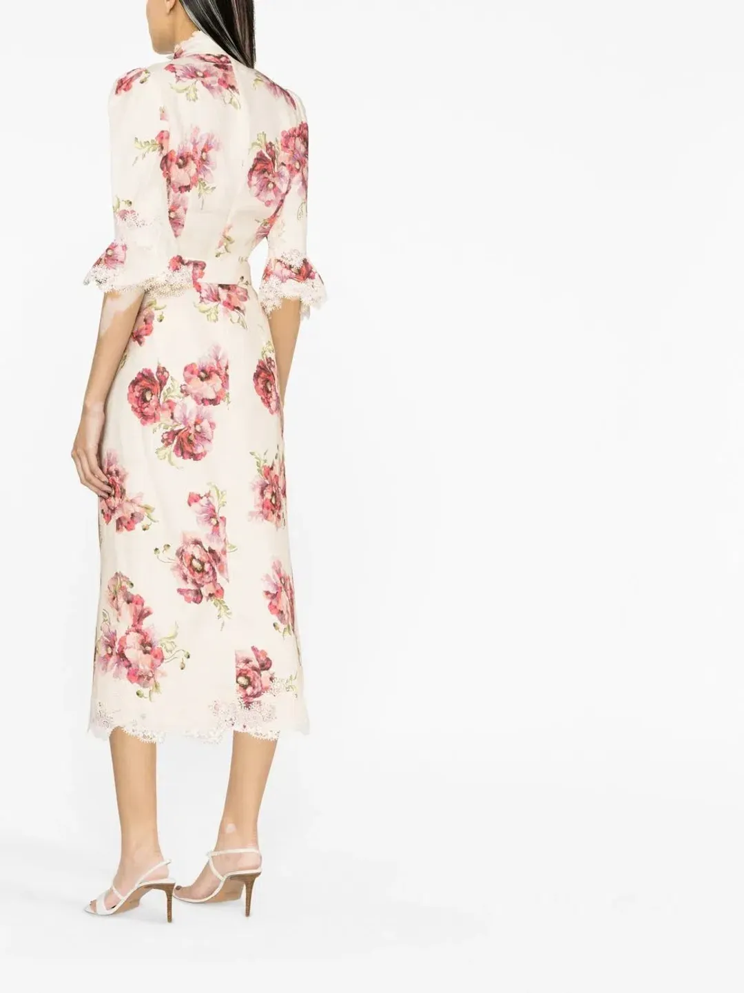 Zimmermann High Tide Applique Tunic Size 2/12au And Skirt Size 1/Au 10  for rent on The Volte - main image