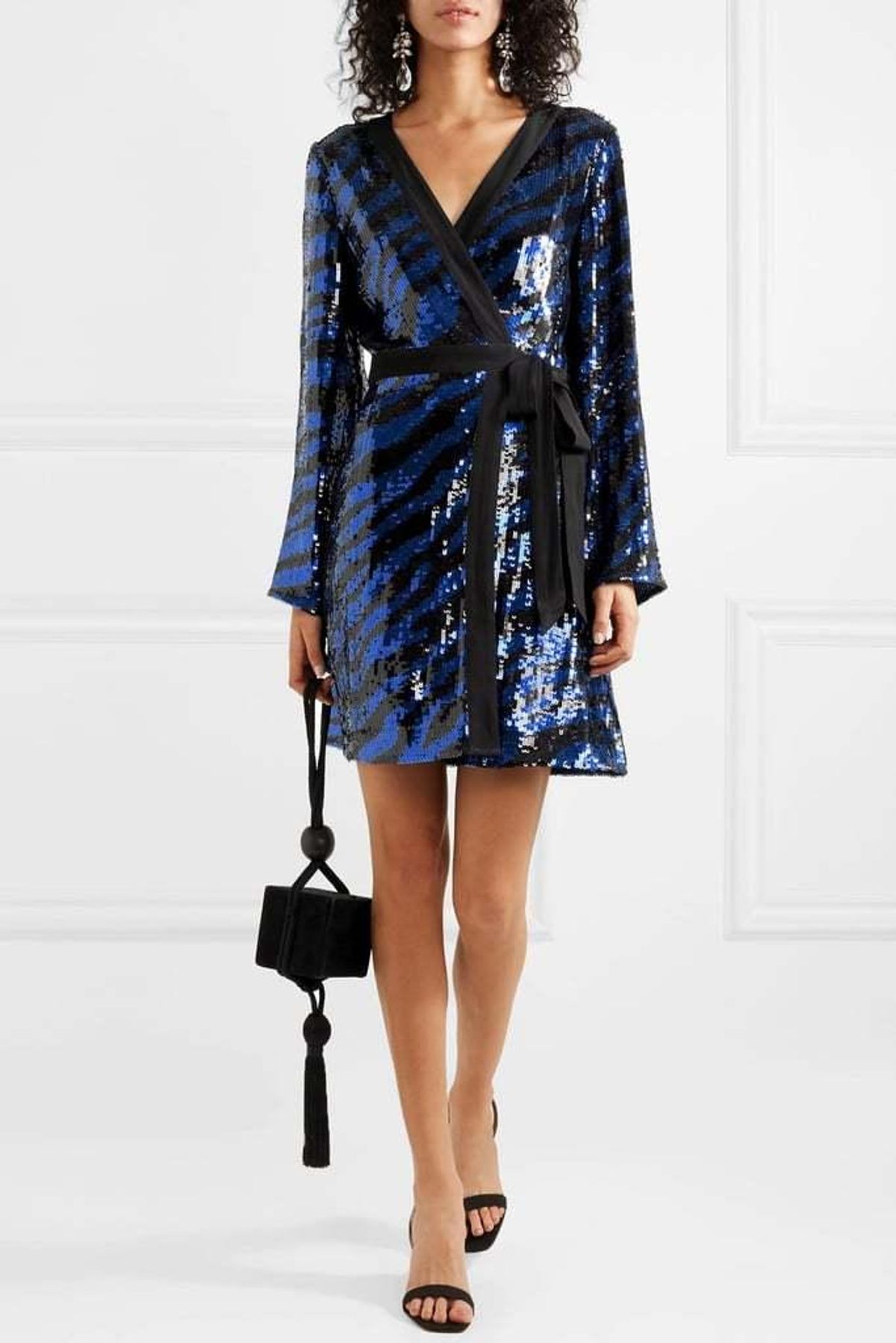 Rixo London Maria Tiger Sequin Dress Size 12 - Image 1