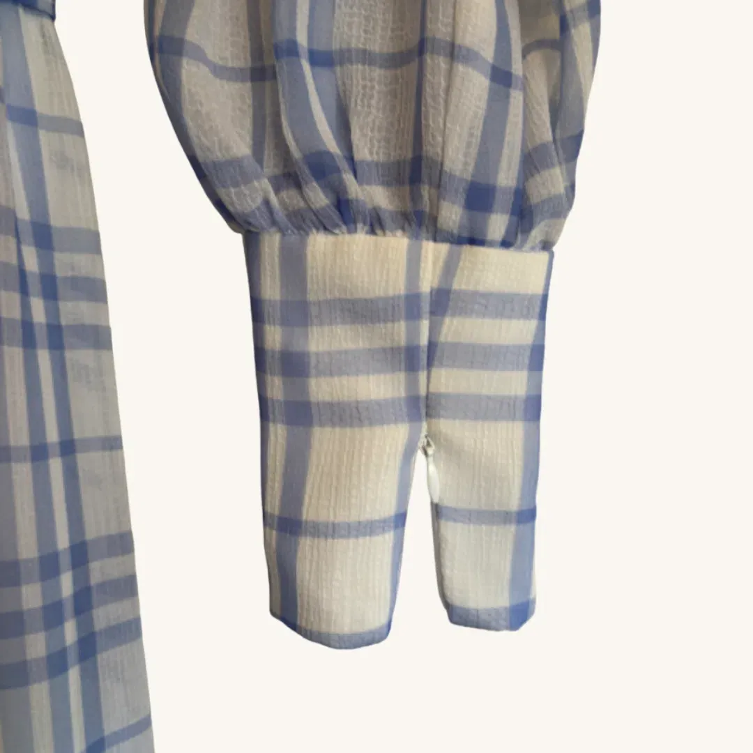 Bec & Bridge Alexa Gingham Maxi Dress Print Size AU 8 for rent on The Volte - main image