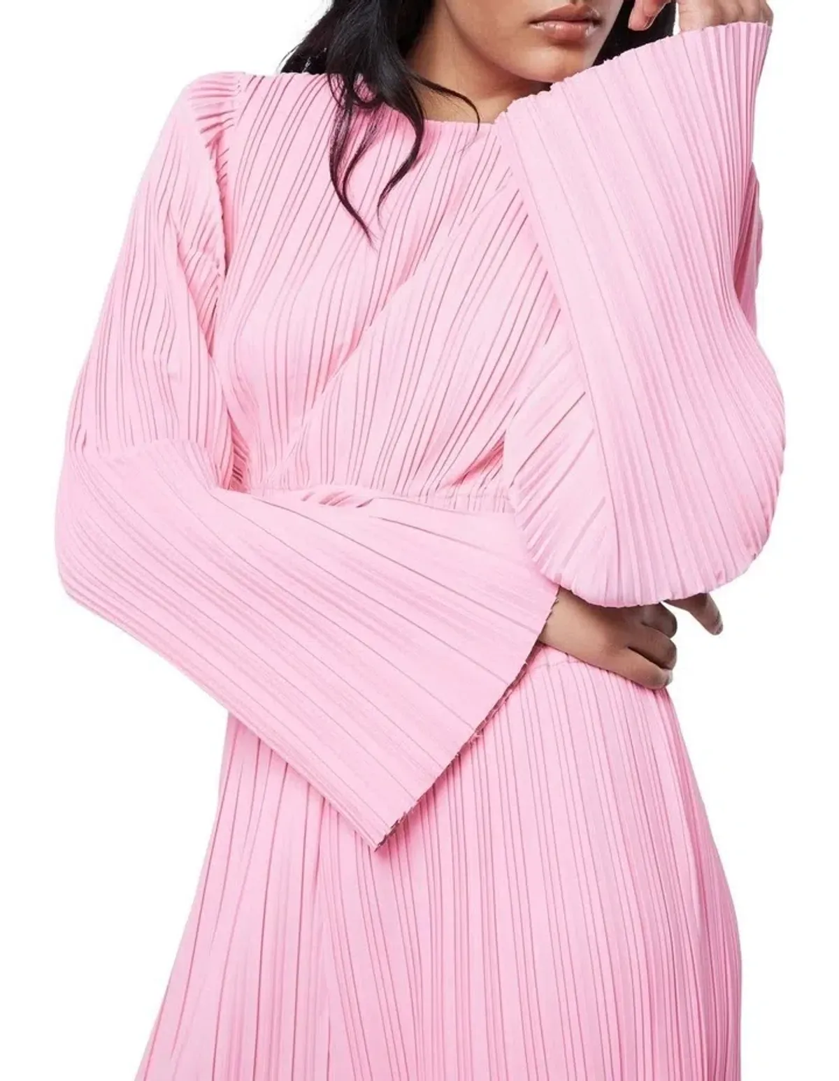 Mossman The Low Rider Crop Top and Low Rider Pant Set Pink Size 8 - Image 3