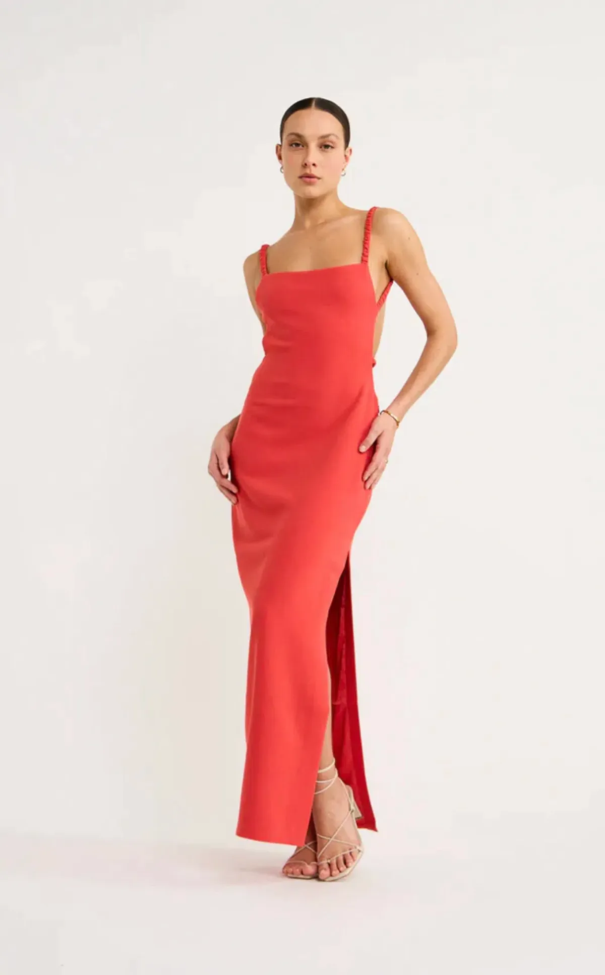 Sir the Label Spoerri Backess Gown in Red Size 1 / Au 8 - Image 1