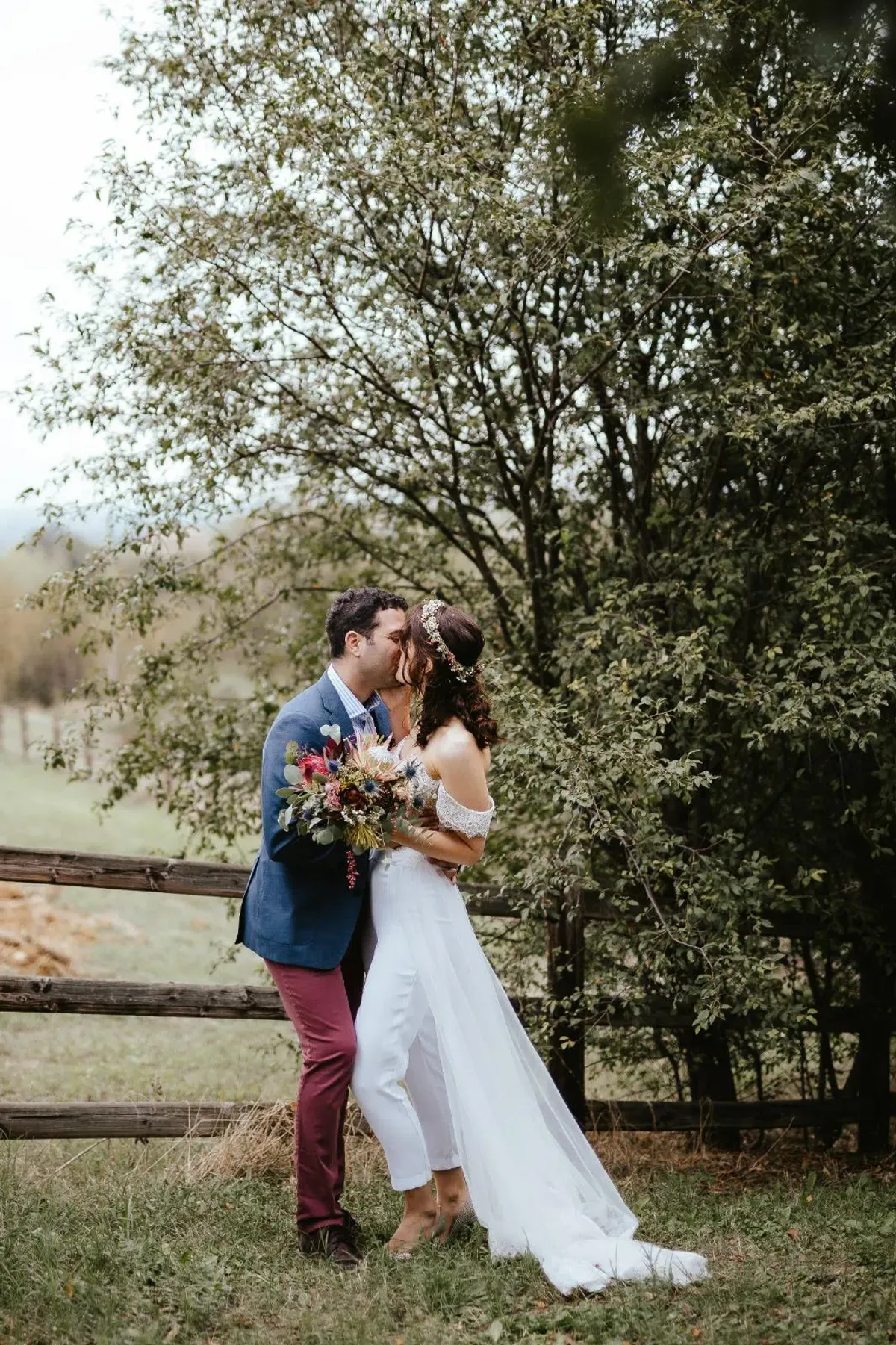 Mila Bridal Separates Ivory White Size 8 - Image 5