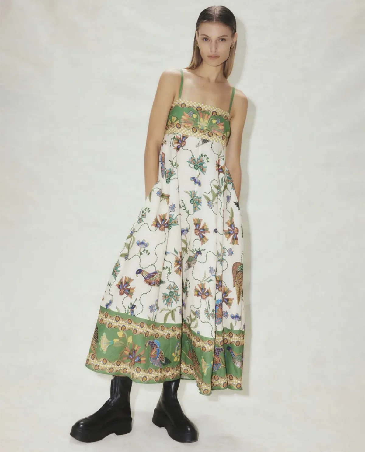 Alemais Birdie Sundress Print Size 14 - Image 1