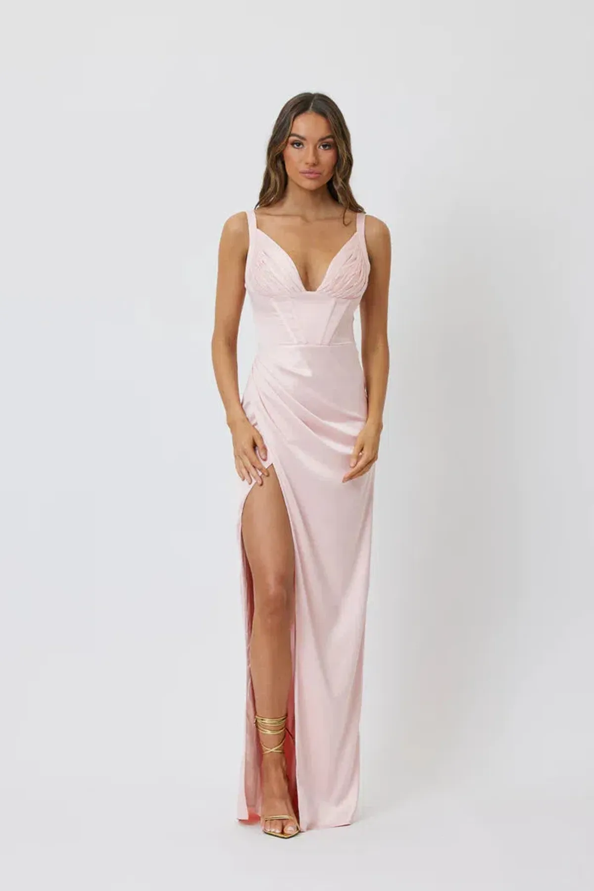 Bianca and Bridgett Peony Dress Blush Size 6 - Image 1