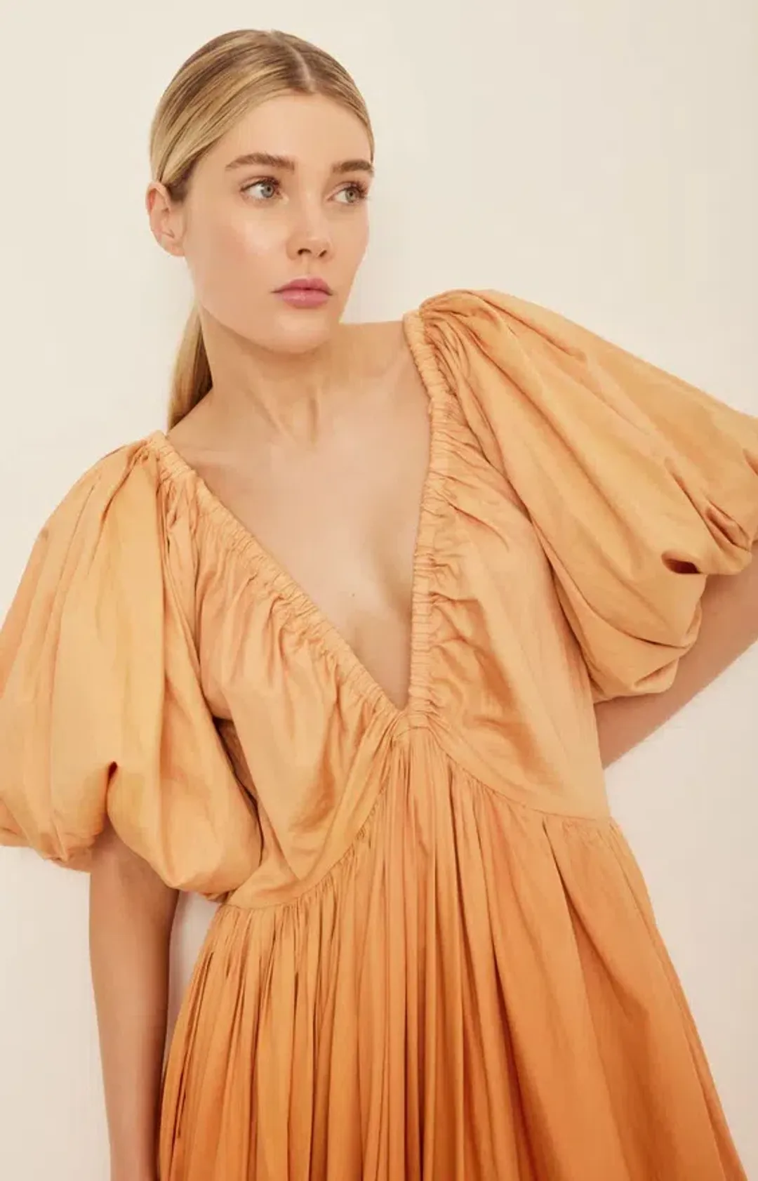 Rooh Collective Birthday Gown Orange Ombrè Size S / AU 8 for rent on The Volte - main image