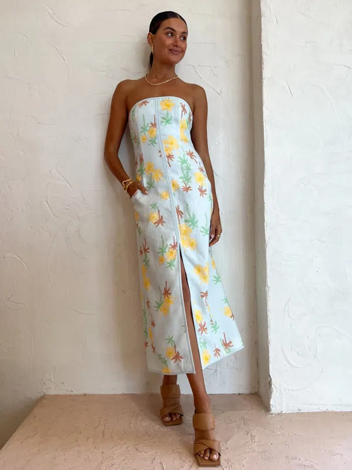 Roame Amulet Dress in Palmero Size 0 / AU 6  - Image 3