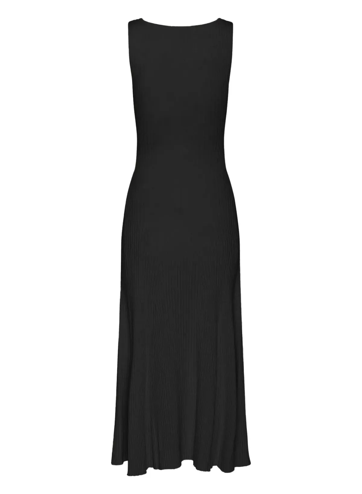 Anna Quan Dido Rib Knit Midi Dress Black Size 8 - Image 13