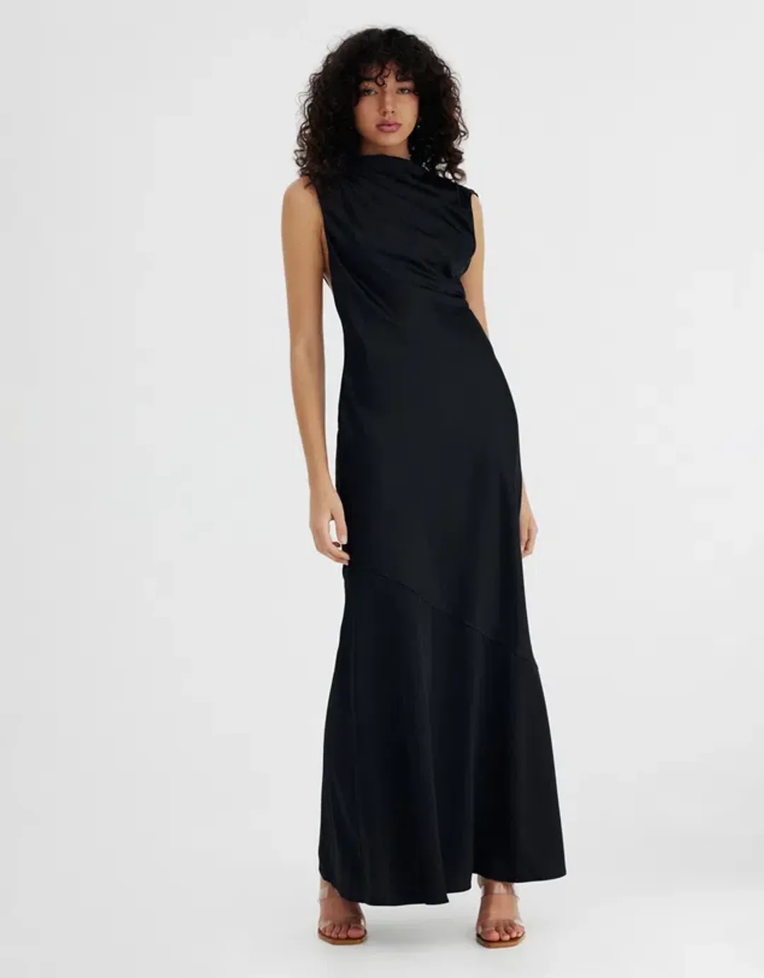 Significant Other Lana Maxi Dress Black Size 8 for rent on The Volte - main image