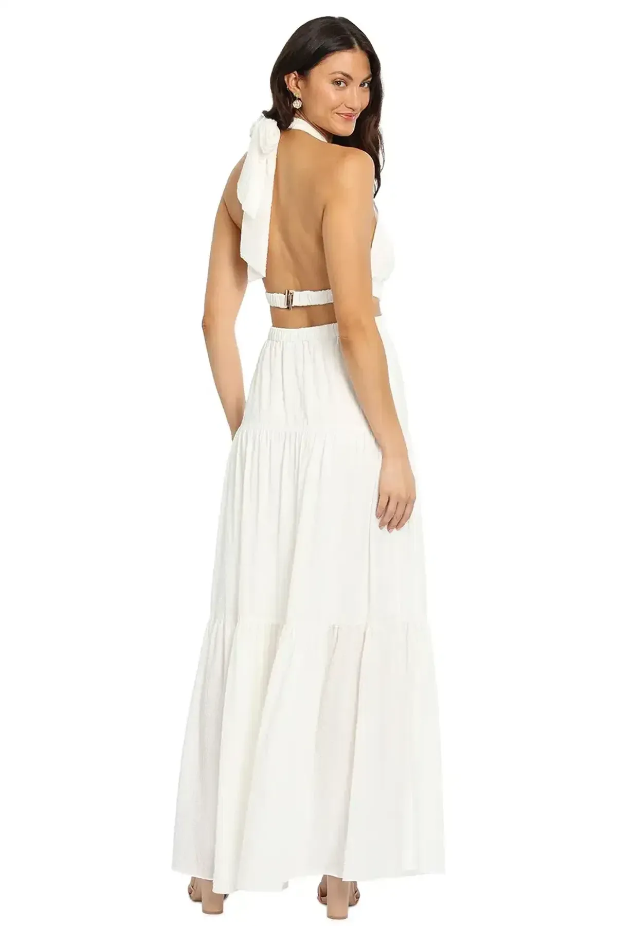 Significant Other Clementine Dress White Size 10 - Image 3