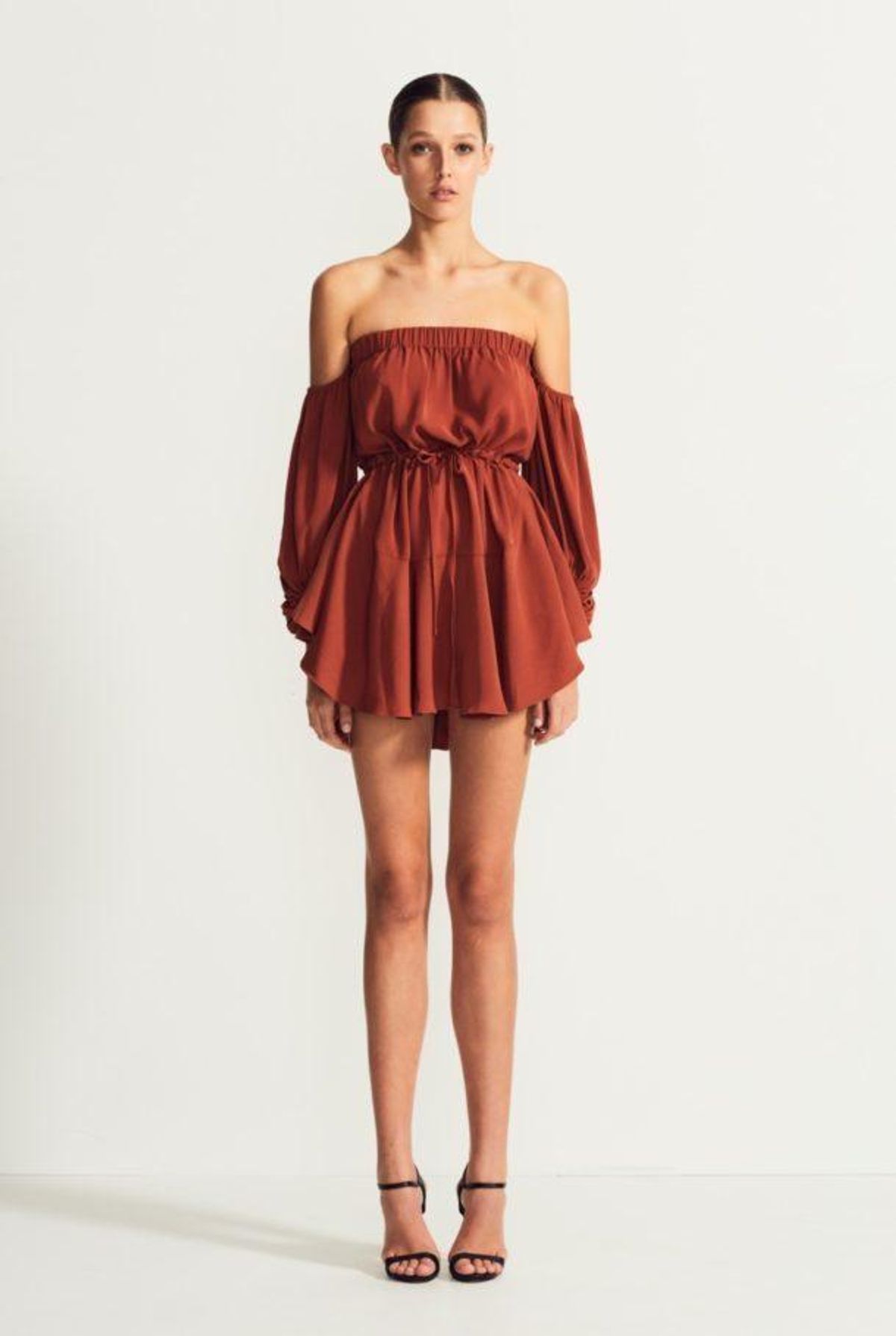 Shona Joy Off The Shoulder Dress - Image 3