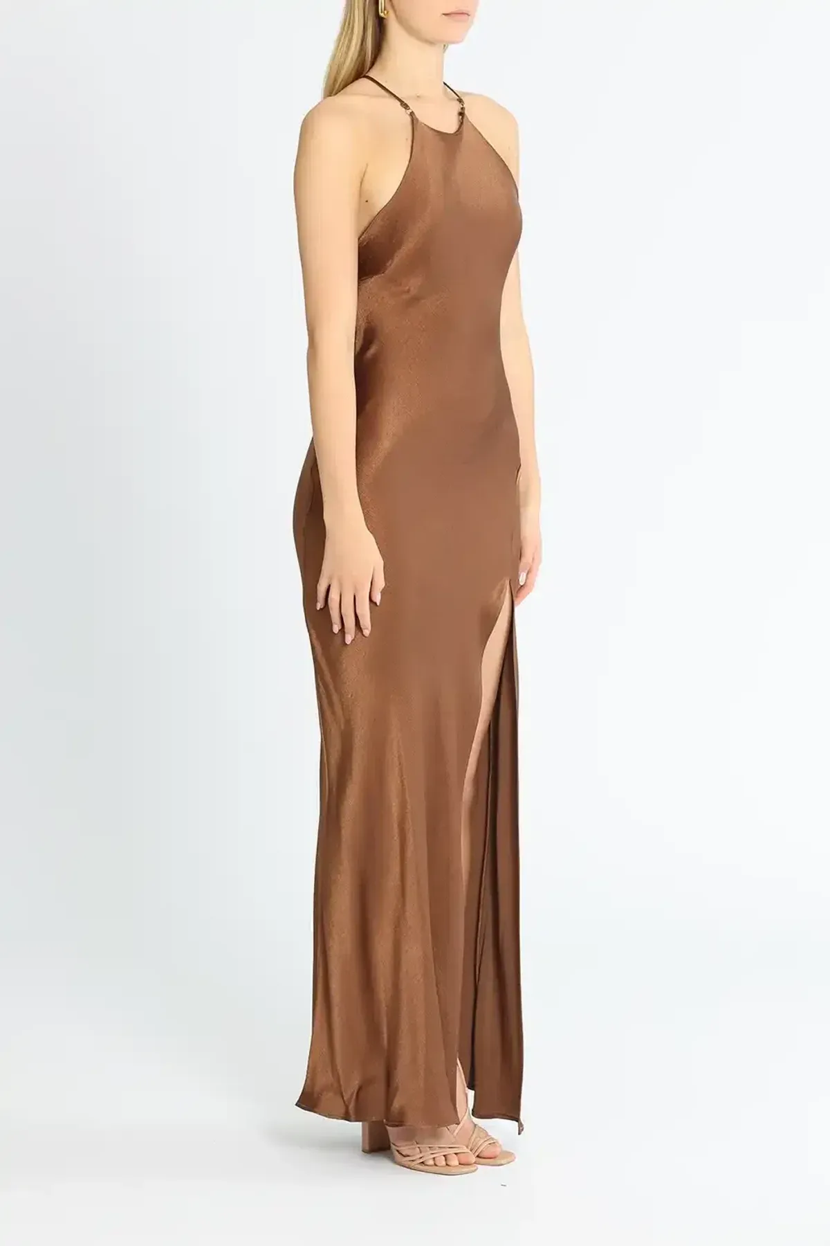 Bec & BridgeAnnika Maxi Dress Brown Size 12 - Image 2
