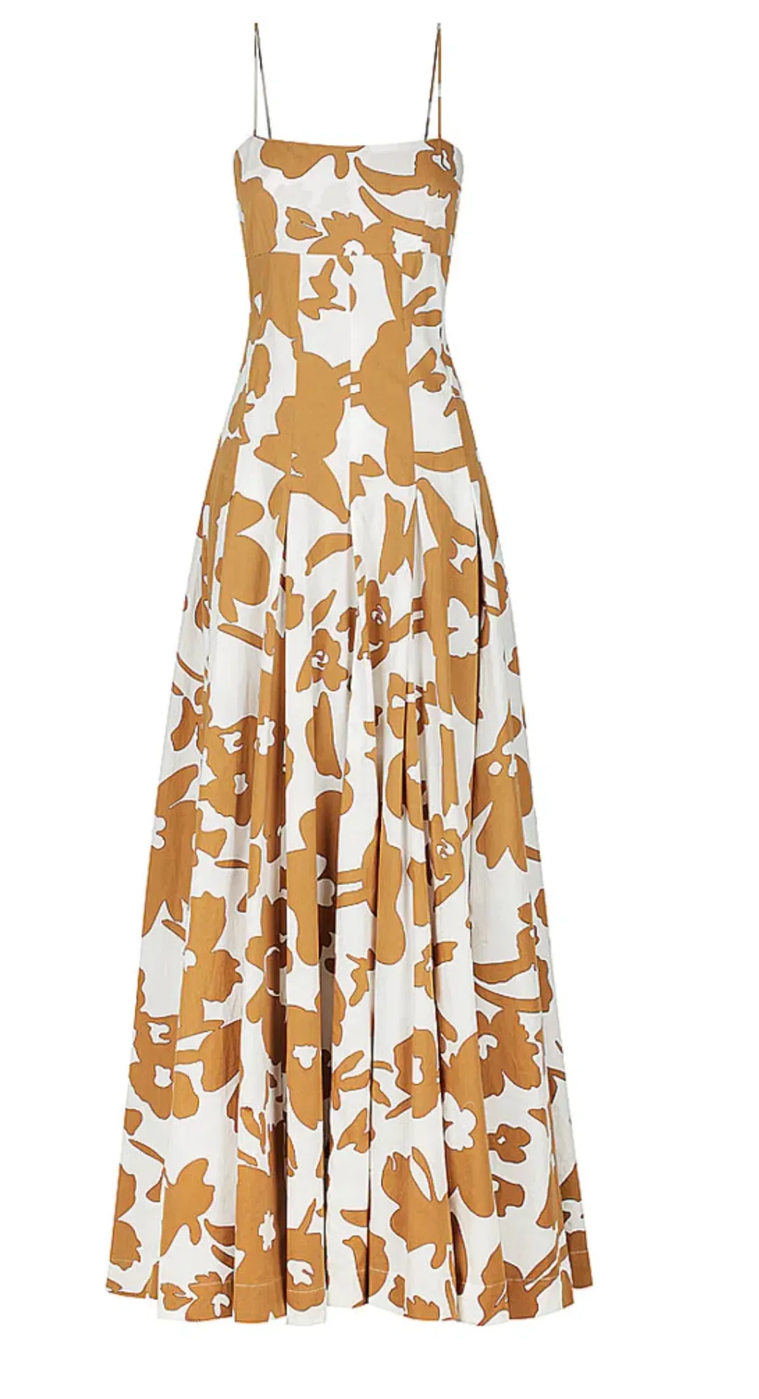 SWF Bandeau Spaghetti Strap Maxi Dress in Dusty Dahlia Print Size S (AU 8) for rent on The Volte - main image