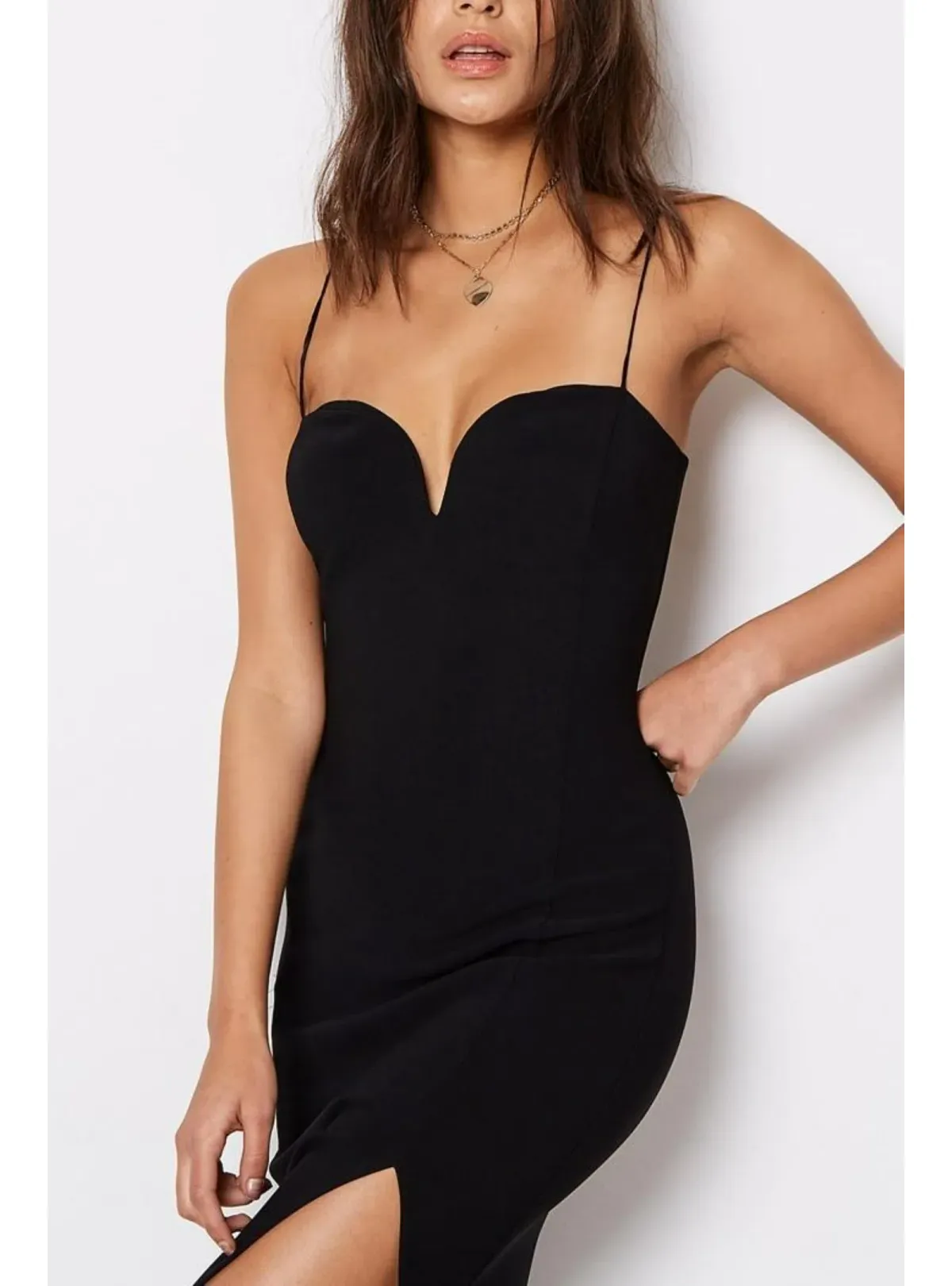 Bec & Bridge Dreamgirl Sweetheart Dress Black Size AU 10 - Image 2