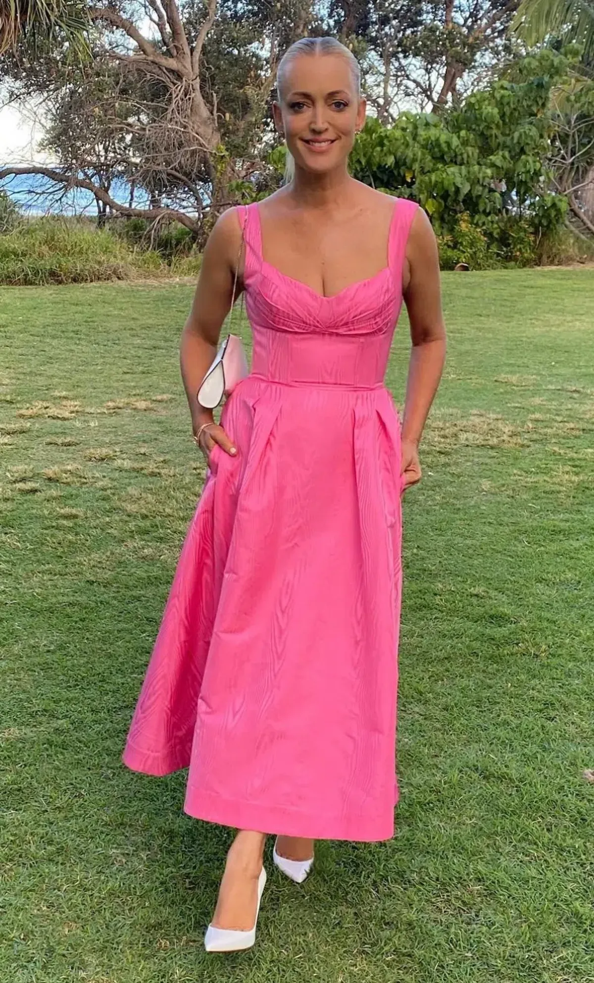 Rebecca Vallance Carmelita Midi Dress Size 10 - Image 3