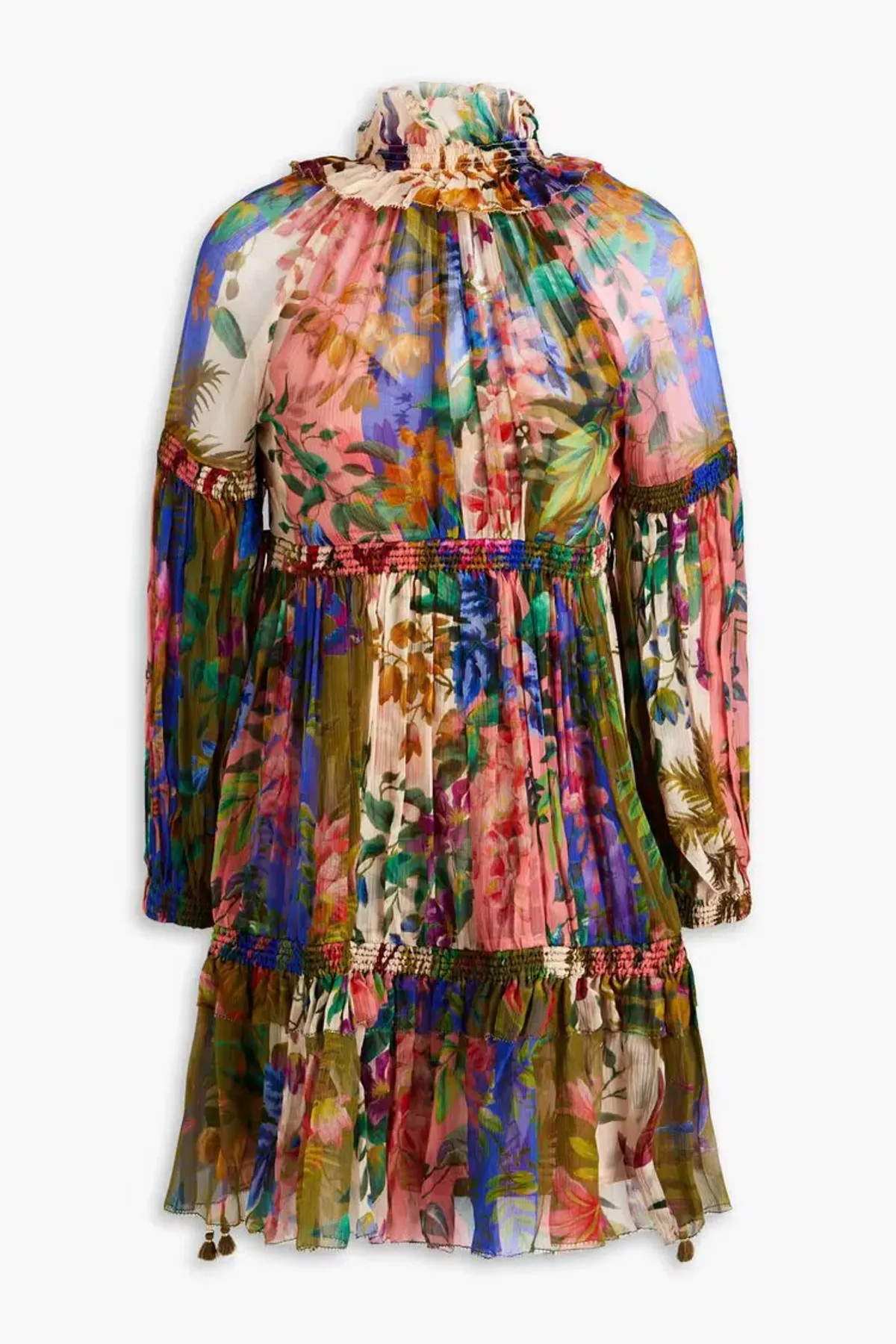 Zimmermann Tropicana Lantern Mini Spliced Multi Size 0 / AU 8 - Image 4