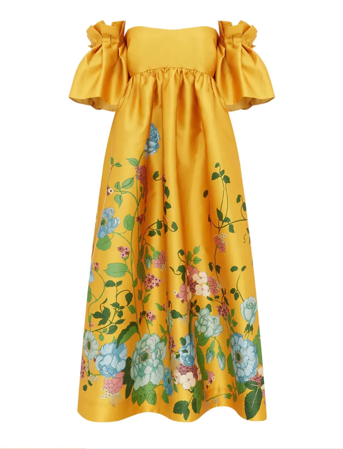 Alemais Dana Midi Dress Marigold Size 10 - Image 4