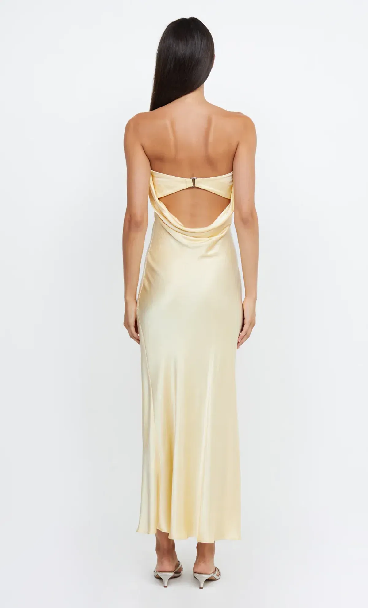 Bec & Bridge Moondance Strapless Dress Ice Yellow Size 6  - Image 2