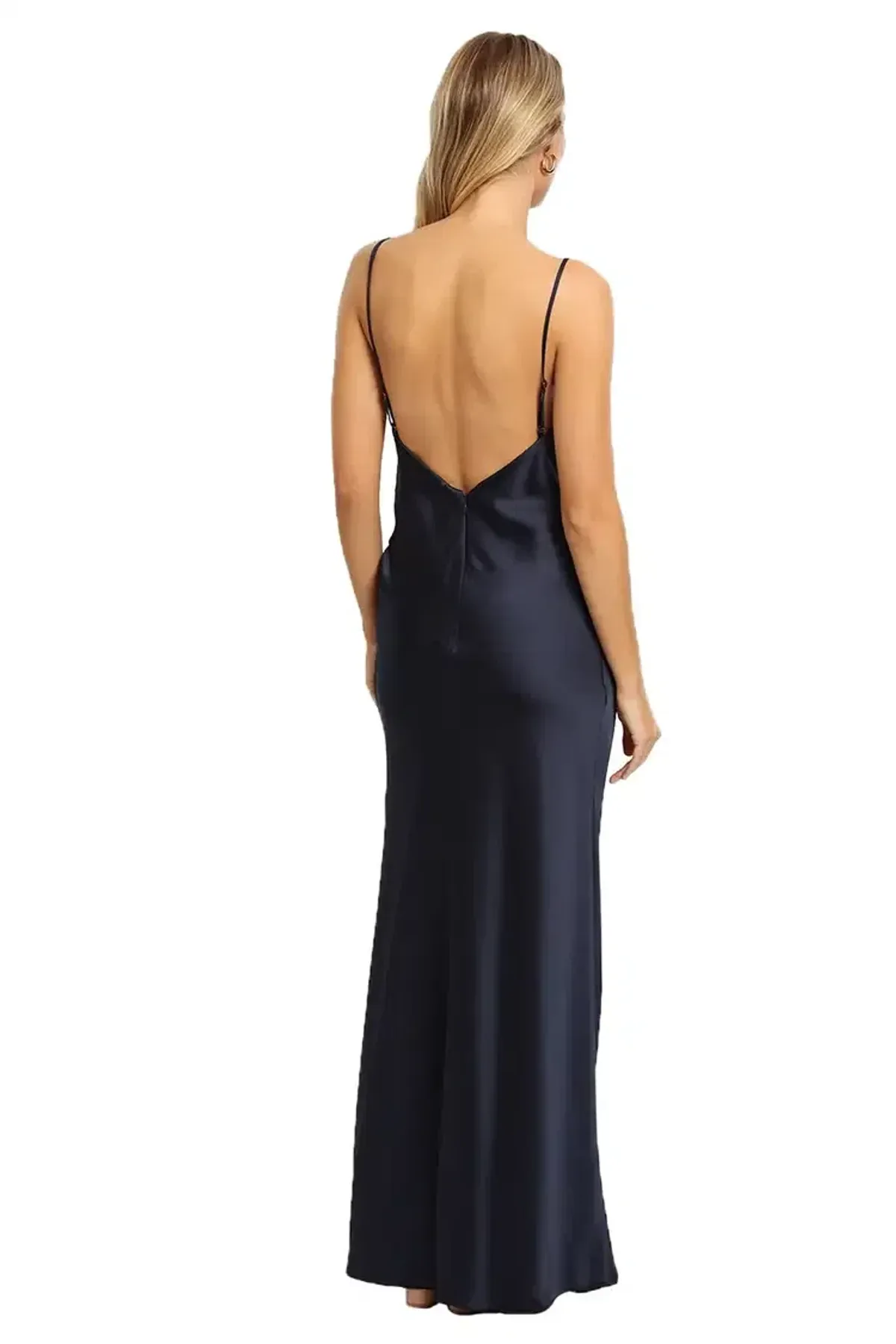 Camilla and Marc Aubrey Slip Dress Navy Size 6 - Image 3